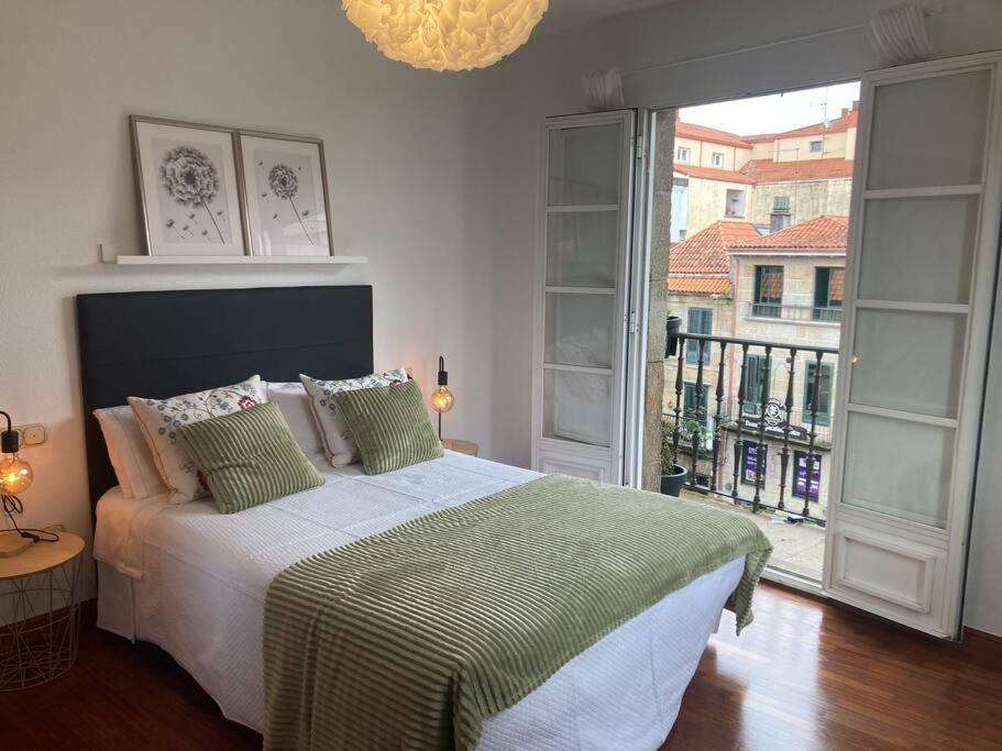 Hyp - A Casa Do Correo Vello - O Balcon Apartman Pontevedra Kültér fotó